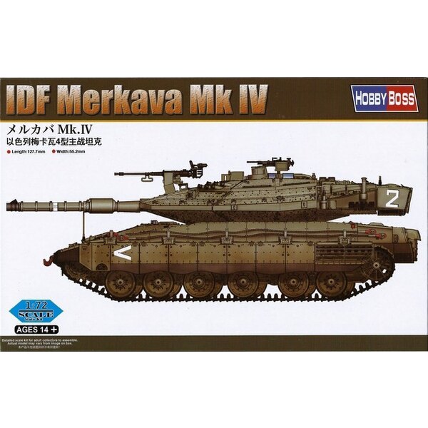 Maqueta para montar tanque Merkava Mk. III escala 1/72. Revell 03340