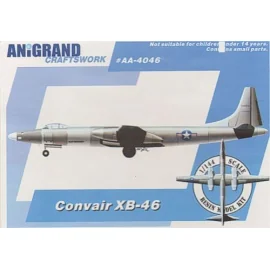 Convair XB-46. Includes BONUS kits of the North American B-45A Panavia Tornado Northrop F-89B Scorpion and Ryan XV-5A Vertifan. 