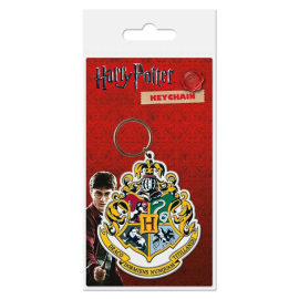  Harry Potter Llavero caucho Hogwart's Crest 6 cm
