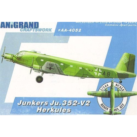 Junkers Ju 352V-2 Herkules. Includes bonus kits of the Flettner Fl 265 Blohm und Voss Bv 141B Messerschmitt Me 609 Focke Wulf Fw