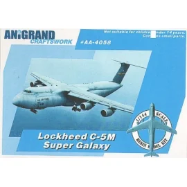 Lockheed C-5M Super Galaxy. Includes BONUS kits of the Fairchild T-46 Eaglet Cessna O-2A Skymaster & Boeing YUH-61. In 1963 the 