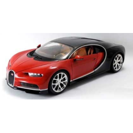 Miniatura Bugatti Chiron rojo
