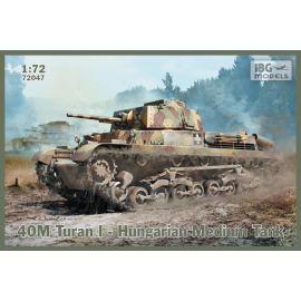 Maqueta 40M Turan I - húngaro tanque medio