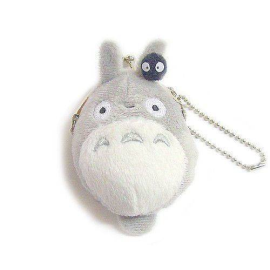  Mi vecino Totoro Llavero Monedero de Peluche Mini Totoro 8 cm