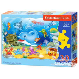 Puzzle Underwater Friends, Puzzle 30 piezas