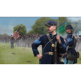 Figuras Infantería de la Unión Permanente (ACW / era de la Guerra Civil Americana)