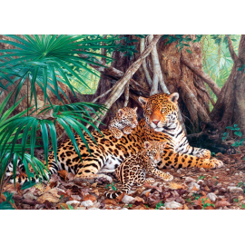  Puzzle Jaguares en la jungla
