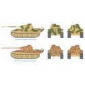 Pz.Kpfw.V Panther Ausf.G Pack includes 2 snap together tank Kits
