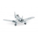 Maqueta MetalEarth Aviación: F4U CORSAIR 11.5x9.5x3.8cm, metal modelo 3D con 1 hoja, sobre tarjeta 12x17cm, 14+