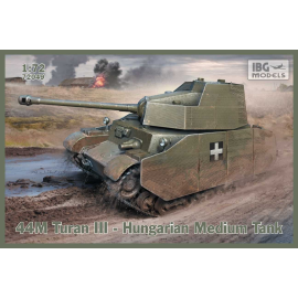 Maqueta Tanque mediano Turan III-Húngaro 44M