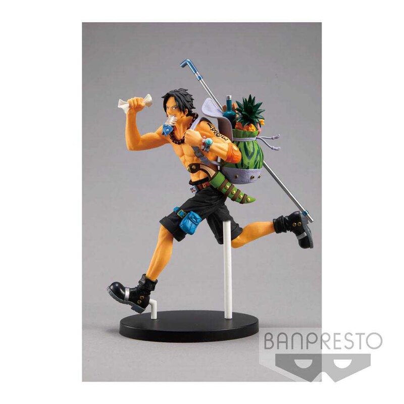 Estátua Banpresto Senkozekkei One Piece - Portgas D. Ace