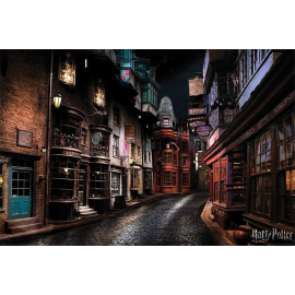  Harry Potter pack posters Diagon Alley 61 x 91 cm (5)