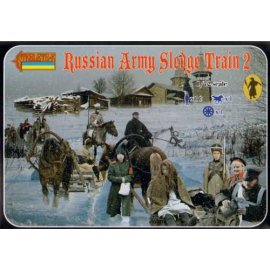 Figuras Trineo Ruso Ejército Tren 2 (napoleónico)