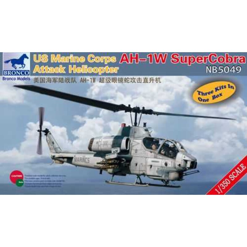 Maqueta Campana AH-1W Super Cobra Ataque USMC helicóptero