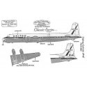 Douglas DC-6 UNITED Final light blue scheme N37581 etc