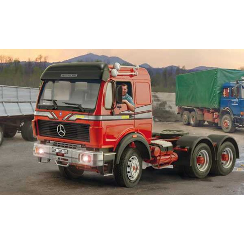 Achetez votre i3876 - maquette camion italeri mercedes-benz canvas