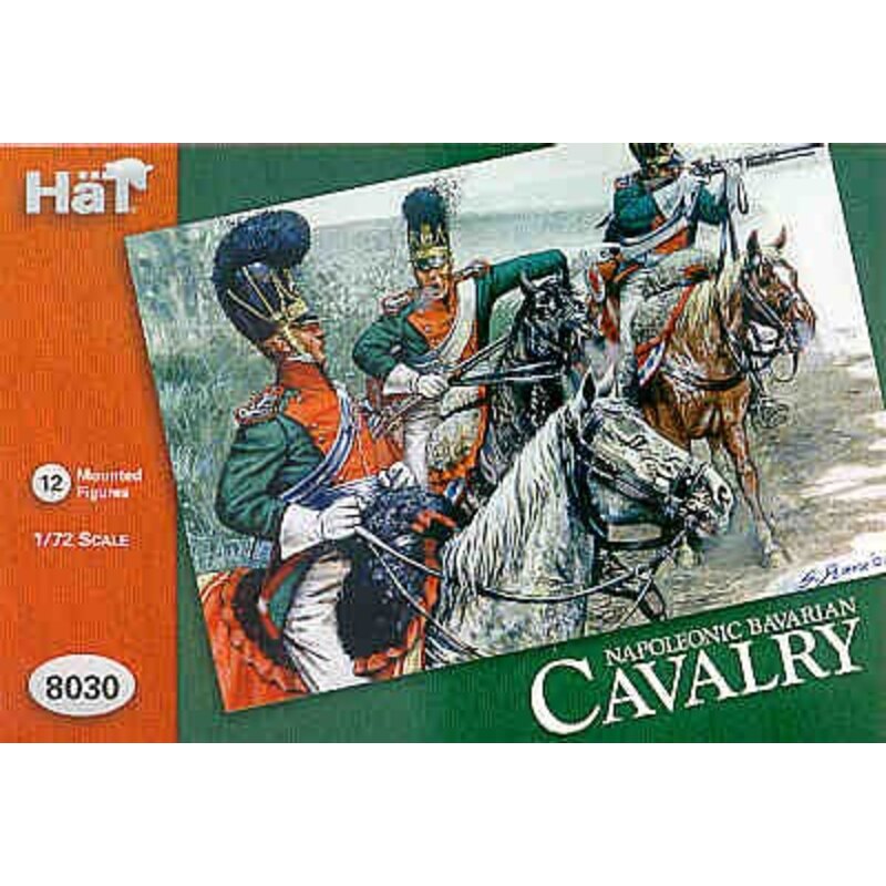 Figuras Napoleonic Bavarian Cavalry 12 mounted figures.