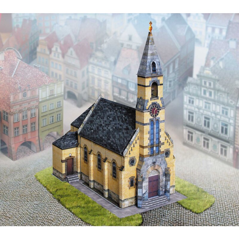 Maquetas de cartón Iglesia de la Ciudad Vieja de Pfersbach