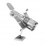  MetalEarth Misceláneo: TELESCOPE SPATIAL HUBBLE 7.62x5.08x6.35cm, metal modelo 3D con 1 hoja, sobre tarjeta 12x17cm, 14+