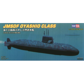 Maquetas de barcos JMSDF Oyashio Class Submarine (submarines)