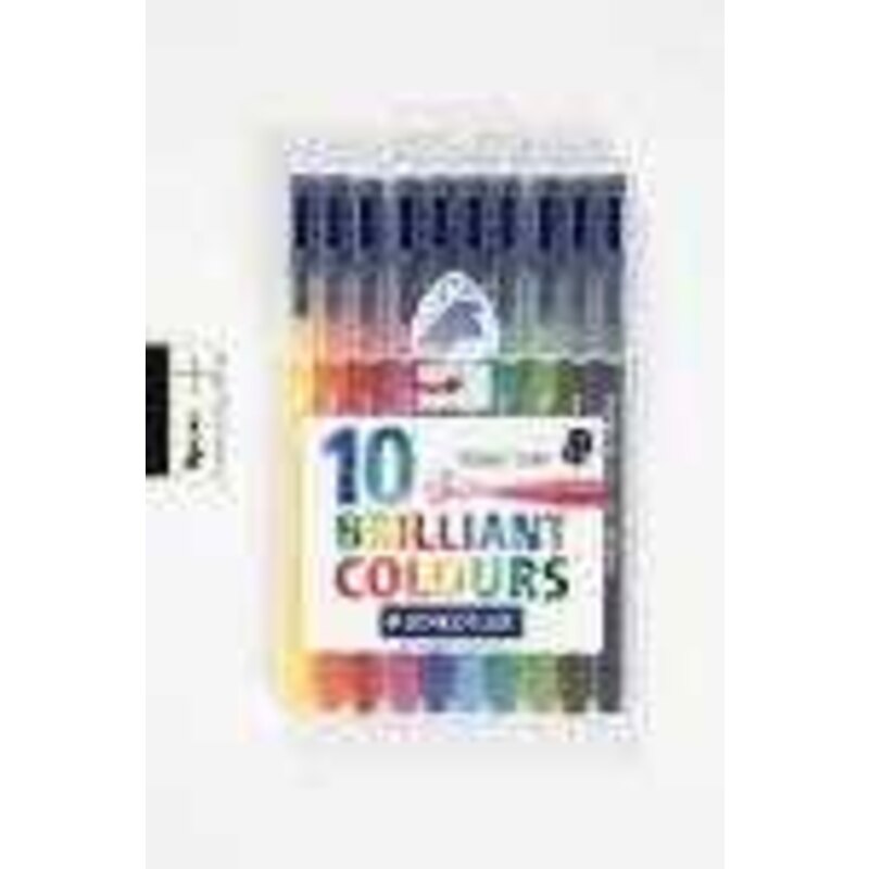 Rotuladores staedtler Triplus 10 colores