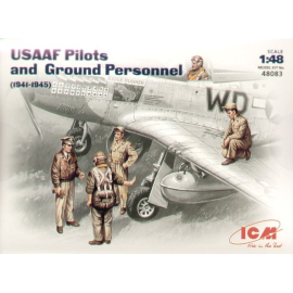 Figuras históricas USAAF Pilots/Ground crew figures 1941/45