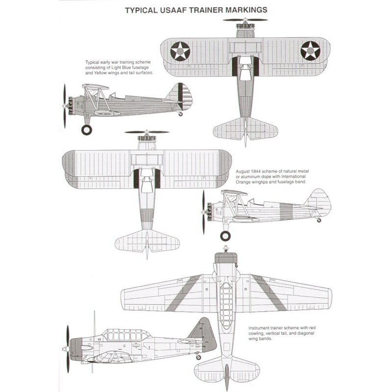 US Trainers USAAF and Navy WWII