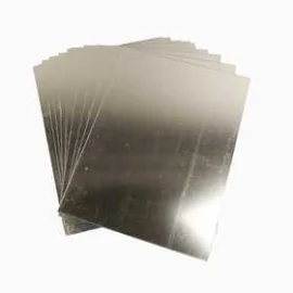 Plastic Mirror, 29,5x21 cm, 1,1 mm, 10 Sheet, 1 Pack