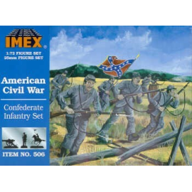 Figuras Confederate Infantry (American Civil War) (ACW)