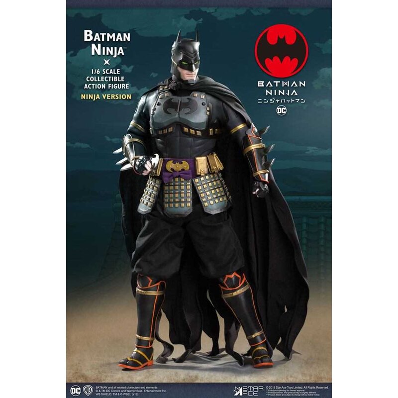 Figura Star ace toys Figura de Batman Ninja 1/6 Mi película favorita Ba...