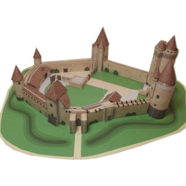 Maqueta de edificios Castillo modelo de Blandy les Tours (77)