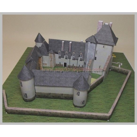 Maqueta de edificios Modelo Château de la Chapelle d'Angillon (18)