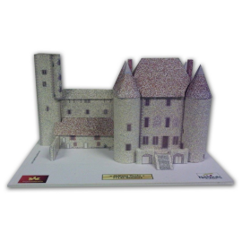 Maqueta de edificios Modelo Château de Nemours (77)