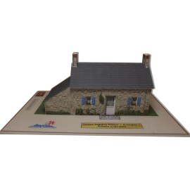 Maqueta de edificios Modelo casa bretona tipica