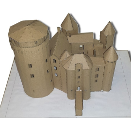 Maqueta de edificios Modelo Château de Saint-Mesmin (79)