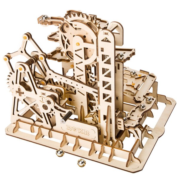 Telescopio monocular / Telescopio mecánico diY Modelo ST004 / Robotime ROKR  DIY Kit de engranajes mecánicos de madera / Regalo de navidad de cumpleaños  de artesanía -  España