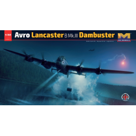Maqueta Avro Lancaster B Mk III Dambuster ED932 / AJ-G  Nuevas piezas labradas para la bomba de rebote de mantenimiento utilizad