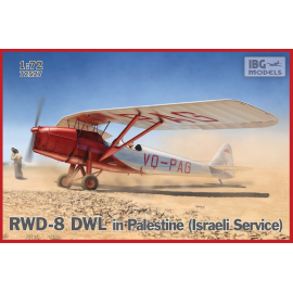 Maqueta RWD-8 DWL VQ-PAG en Palestina (en servicio israelí)