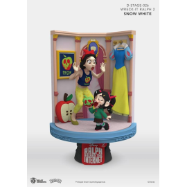 Ralph 2.0 diorama PVC D-Stage Snow White & Vanellope 15 cm