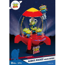 Toy Story PVC diorama Alien's Rocket Deluxe Edition 15 cm