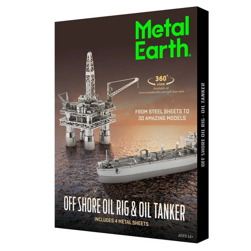 Metal Earth Caja de regalo de plataforma Petro