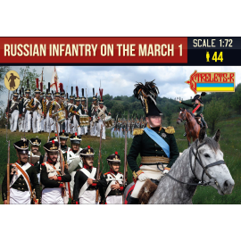 Figuras Infantería rusa en el 1 de marzo napoleónico