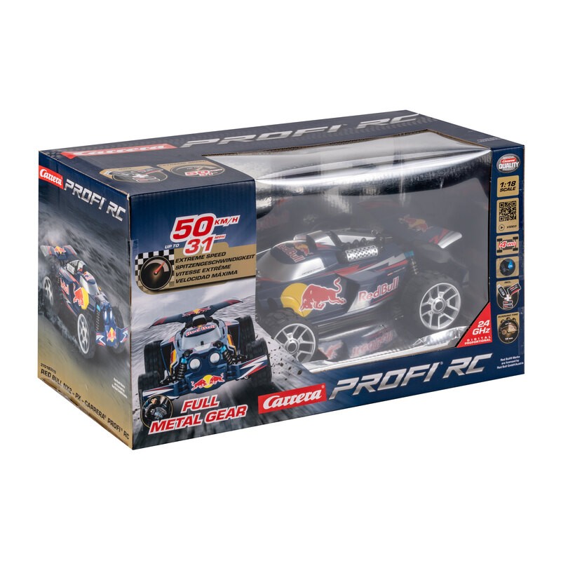 Coche teledirigido red online bull