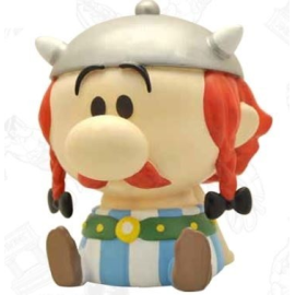 Figurita Astérix: Banco de Monedas Chibi Obelix