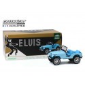 Miniatura Elvis Presley: Jeep CJ-5 Sierra 1:18 Azul