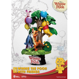 Disney diorama PVC D-Stage Winnie The Pooh con amigos 16 cm
