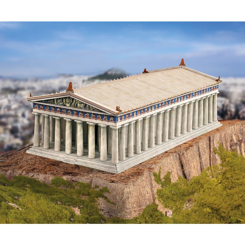 Maquetas de cartón Partenón de Atenas