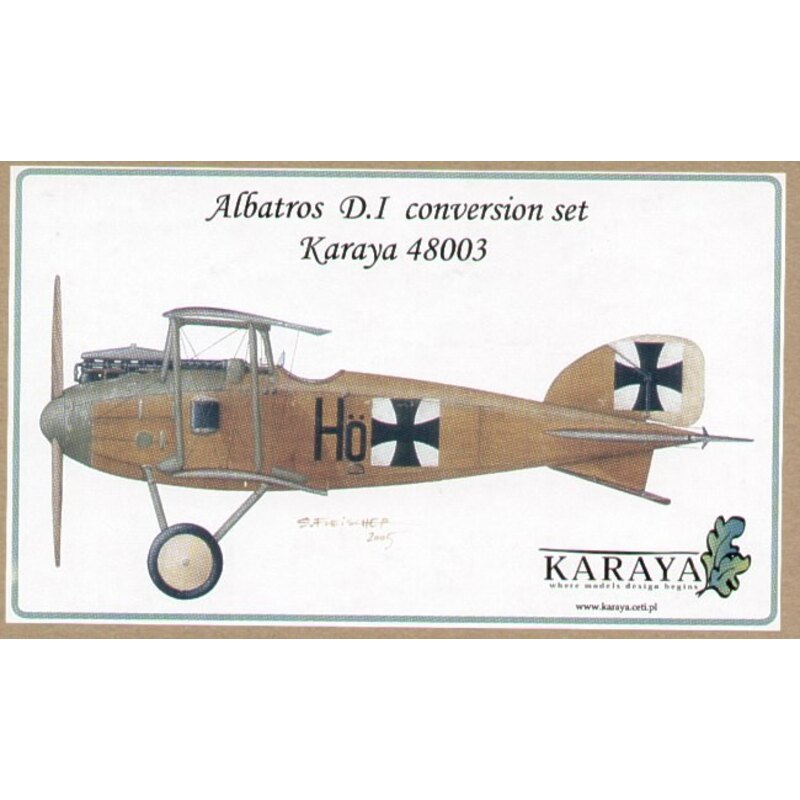 Albatros D.I (diseñado para ser ensamblado con maquetas de Eduard)