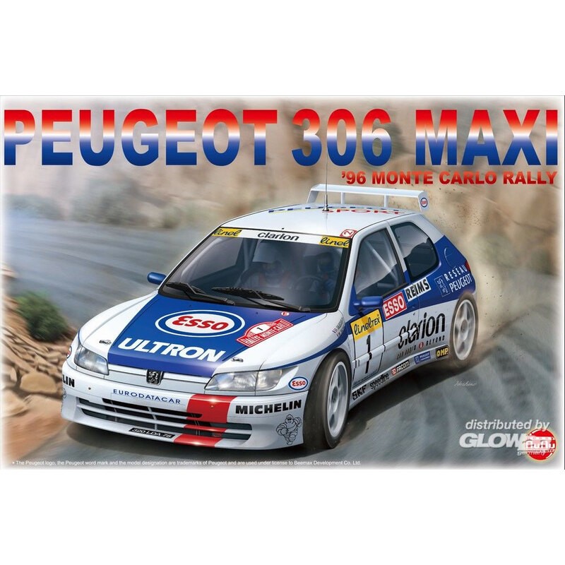 4545024009 Peugeot 306 MAXI 96 Rally de Montecarlo