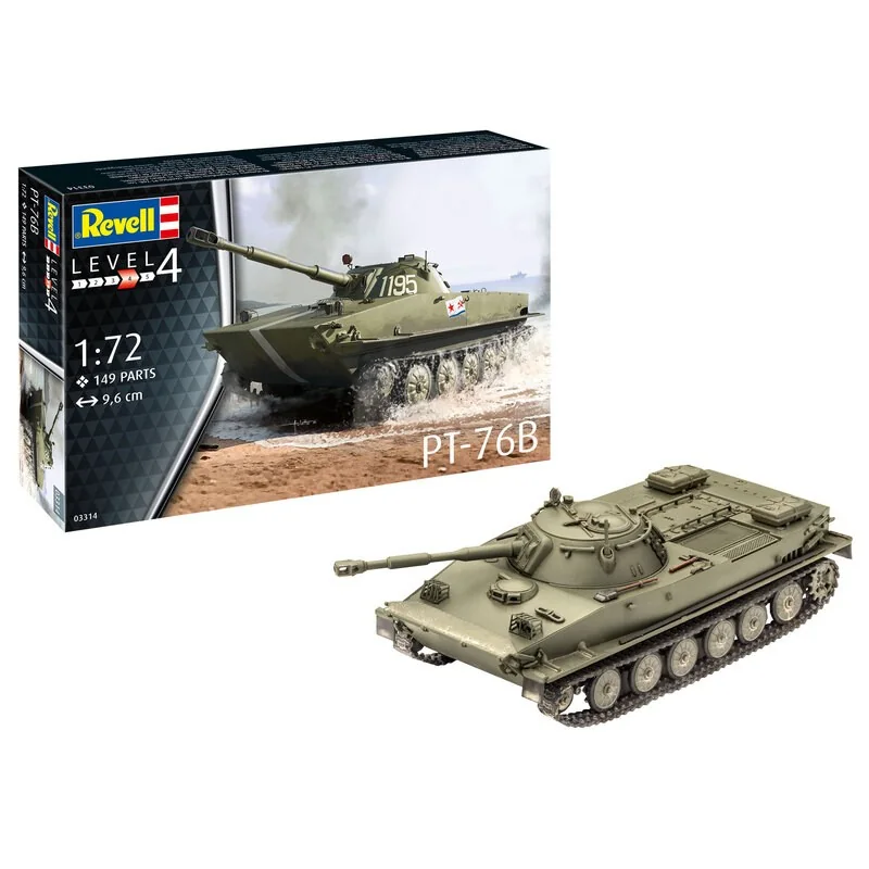 Maqueta para montar tanque Merkava Mk. III escala 1/72. Revell 03340